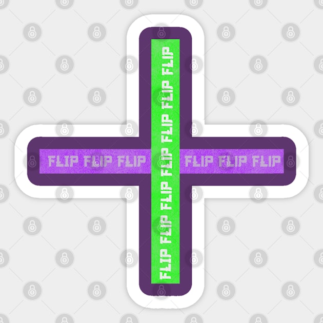 Flip(Official Flip Merch) Sticker by Punk Rap 